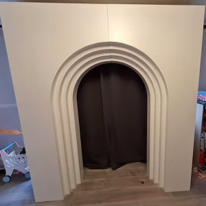 3D 4 rétegű, teljesen dobozolt téglalap háttérfal