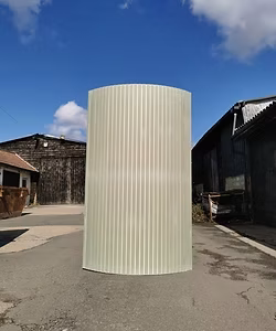 3D háttérfal csíkozással